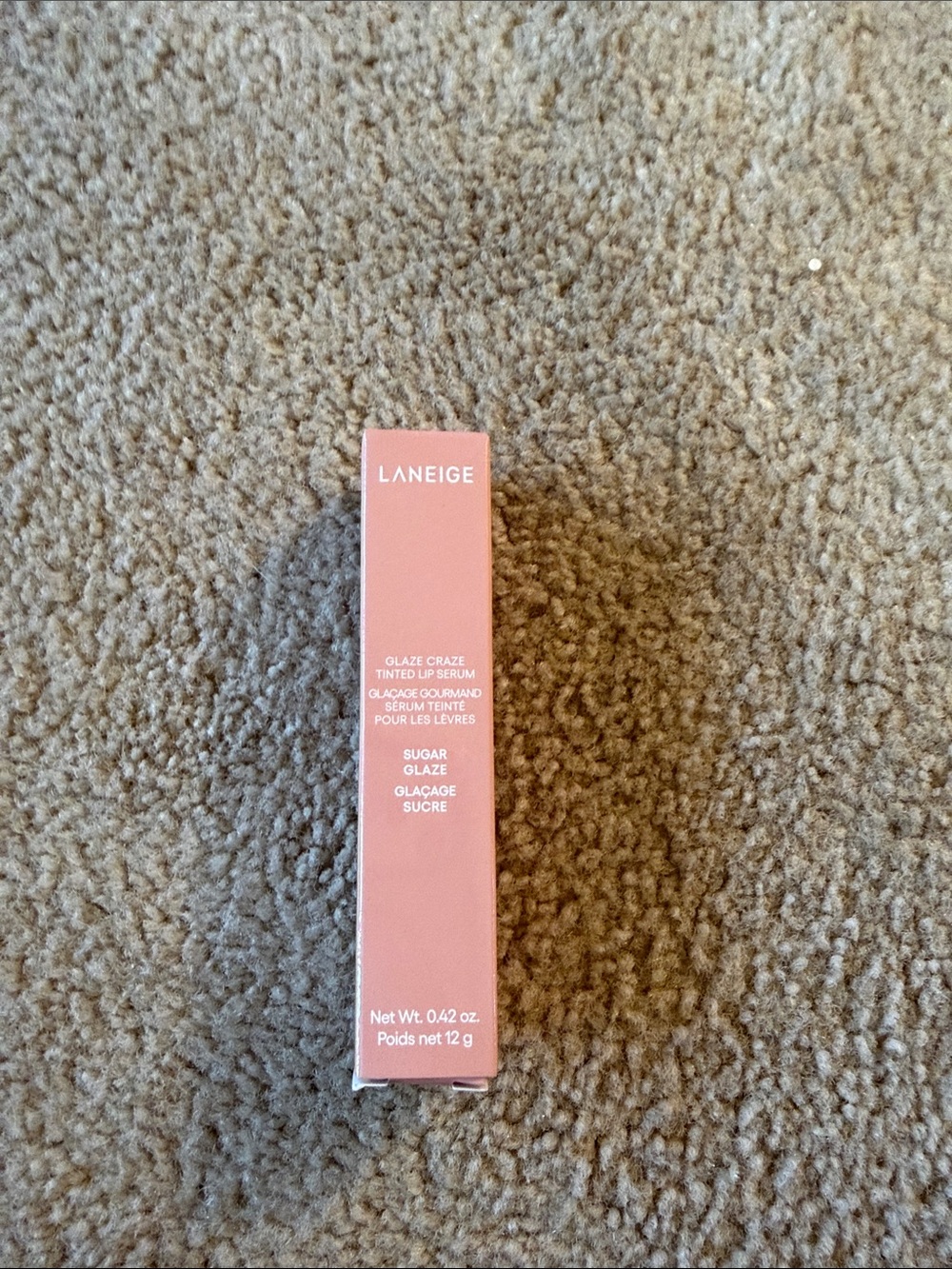 💕5/$25 LANEIGE Sugar Glaze Tinted Lip Serum - Peachy Pink